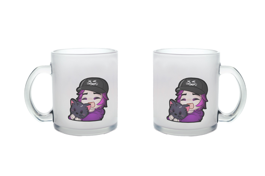 x3_kaspa Hug - Glastassen