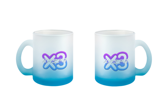 x3_kaspa Logo - Glastassen