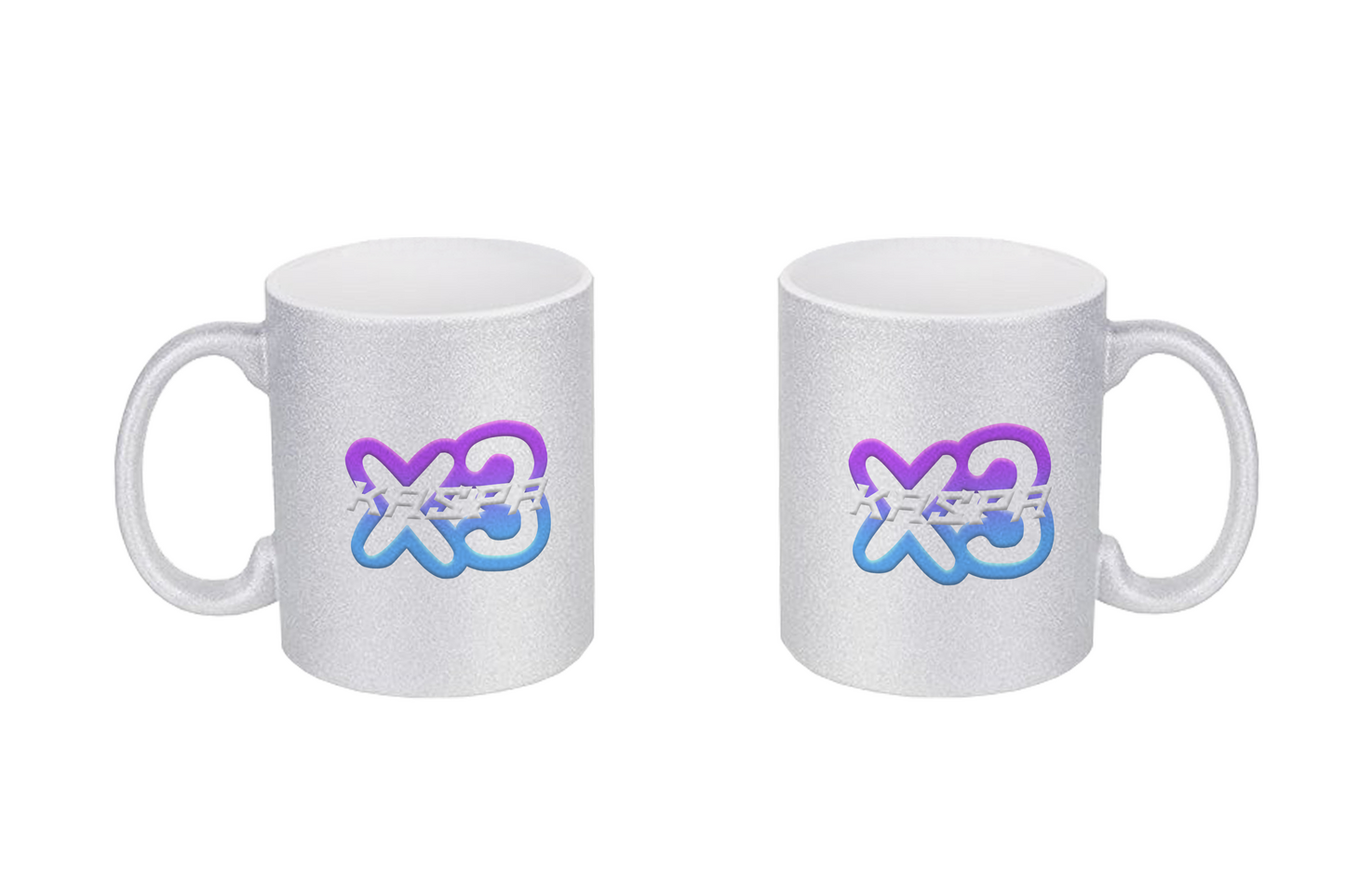 x3_kaspa Logo - Glitzertassen