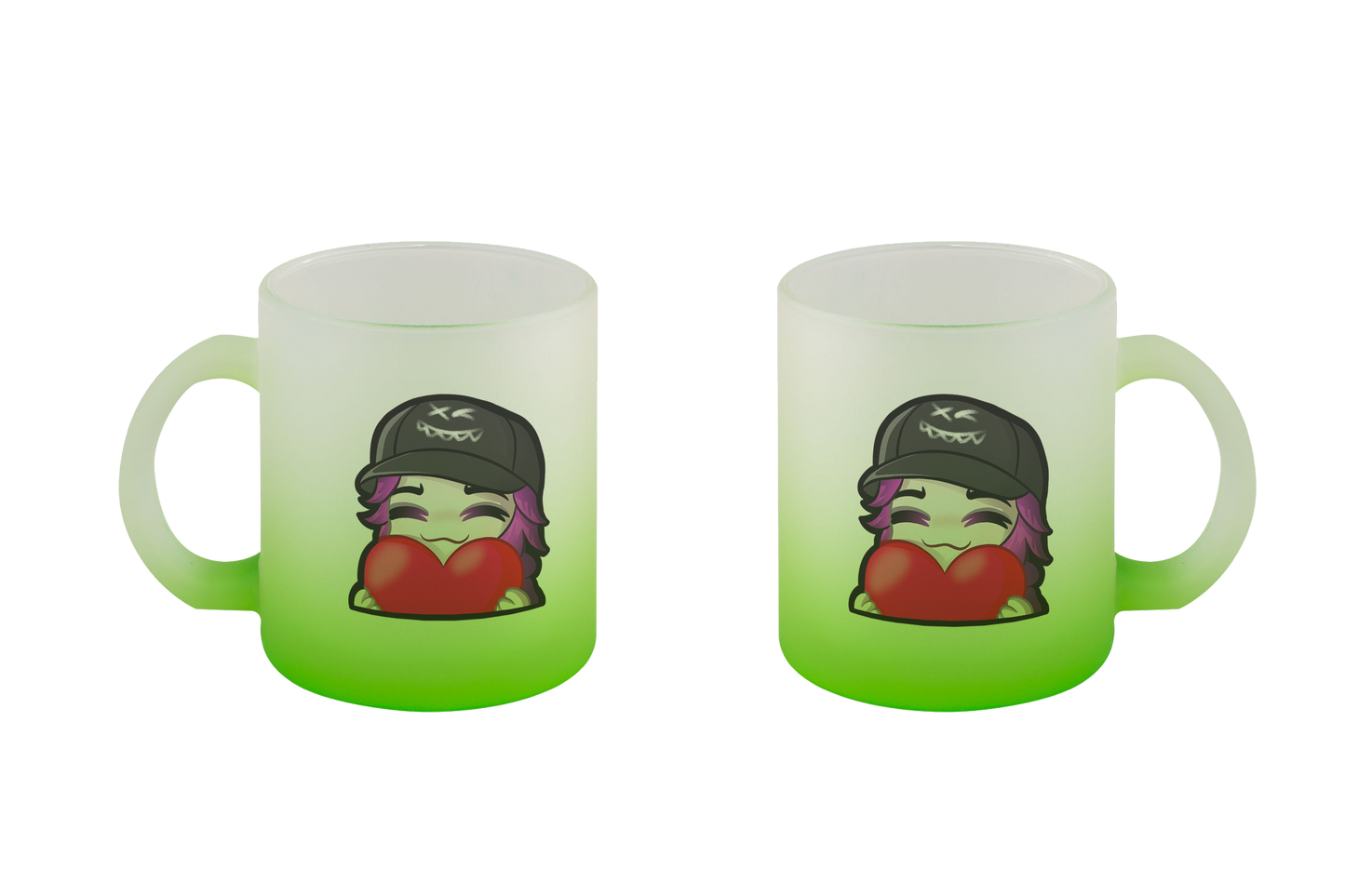 x3_kaspa Love - Glastassen