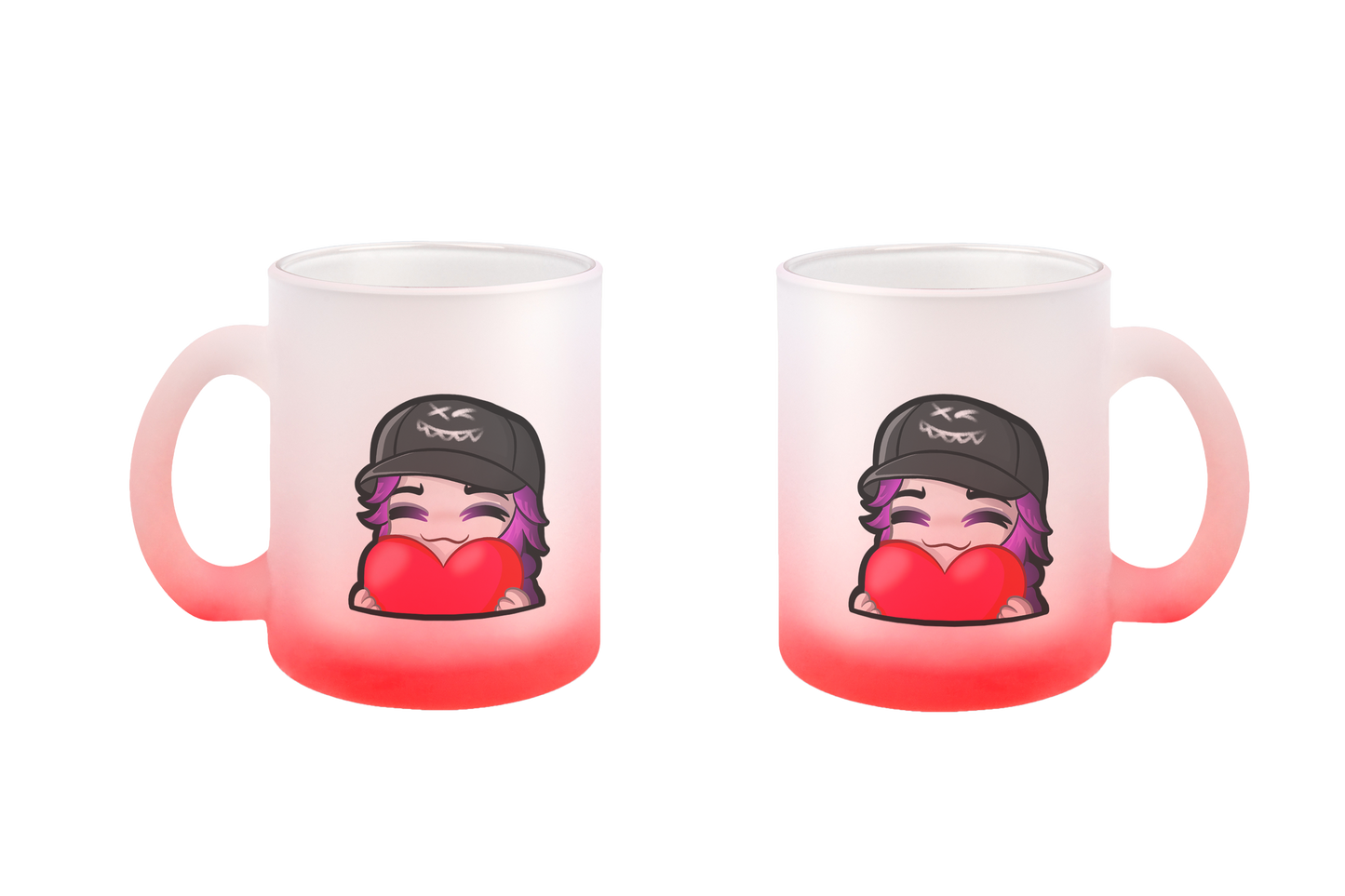 x3_kaspa Love - Glastassen