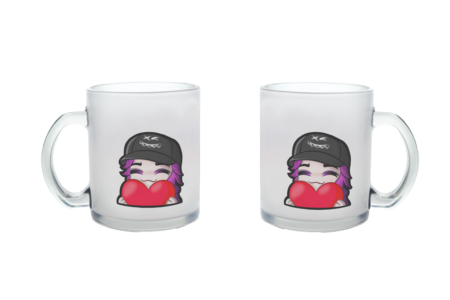 x3_kaspa Love - Glastassen