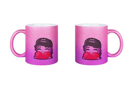 x3_kaspa Love - Glitzertassen