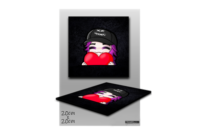 x3_kaspa Love - StreamerPlates
