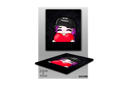 x3_kaspa Love - StreamerPlates