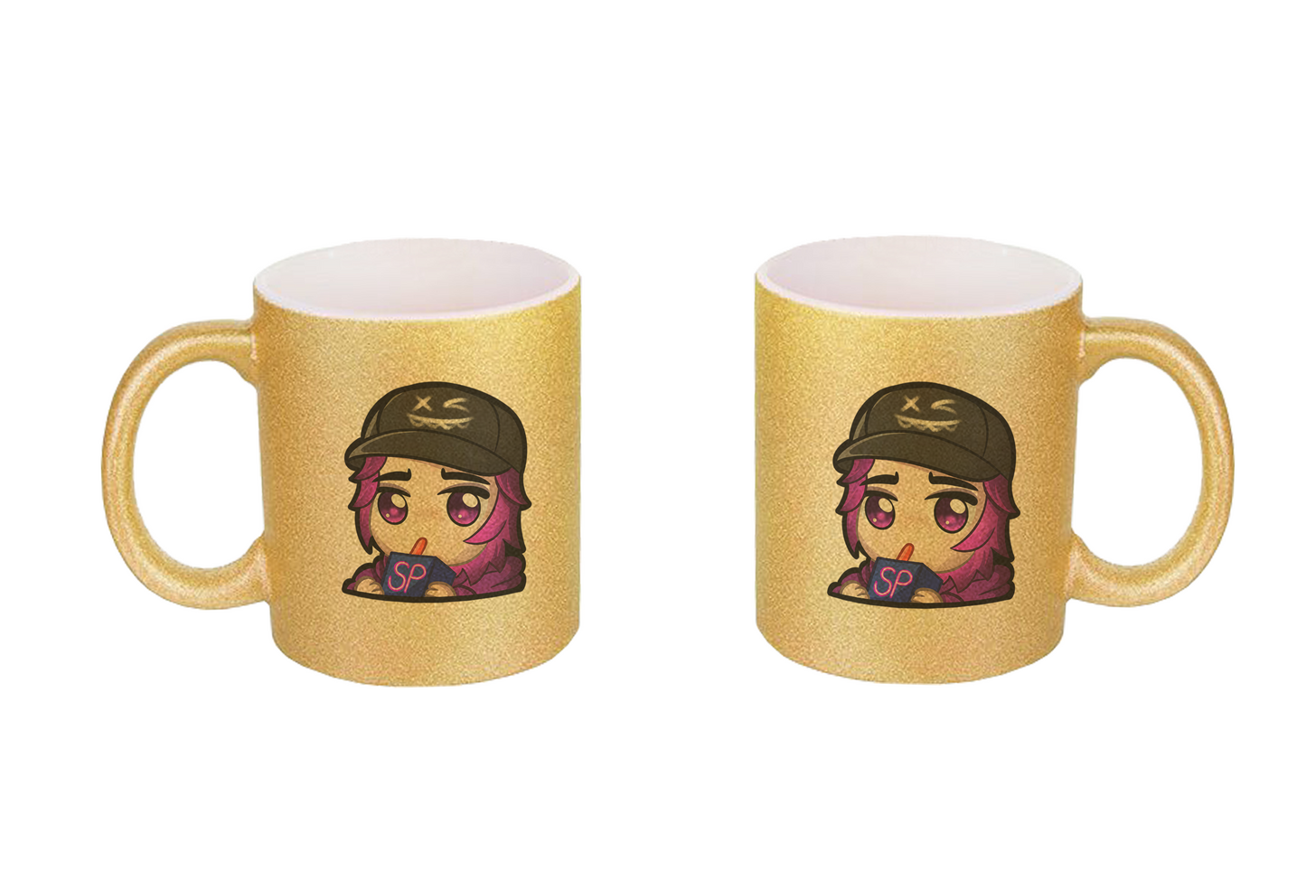 x3_kaspa Sip - Glitzertassen