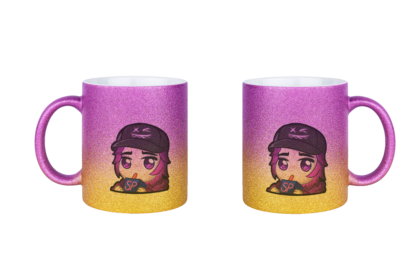 x3_kaspa Sip - Glitzertassen