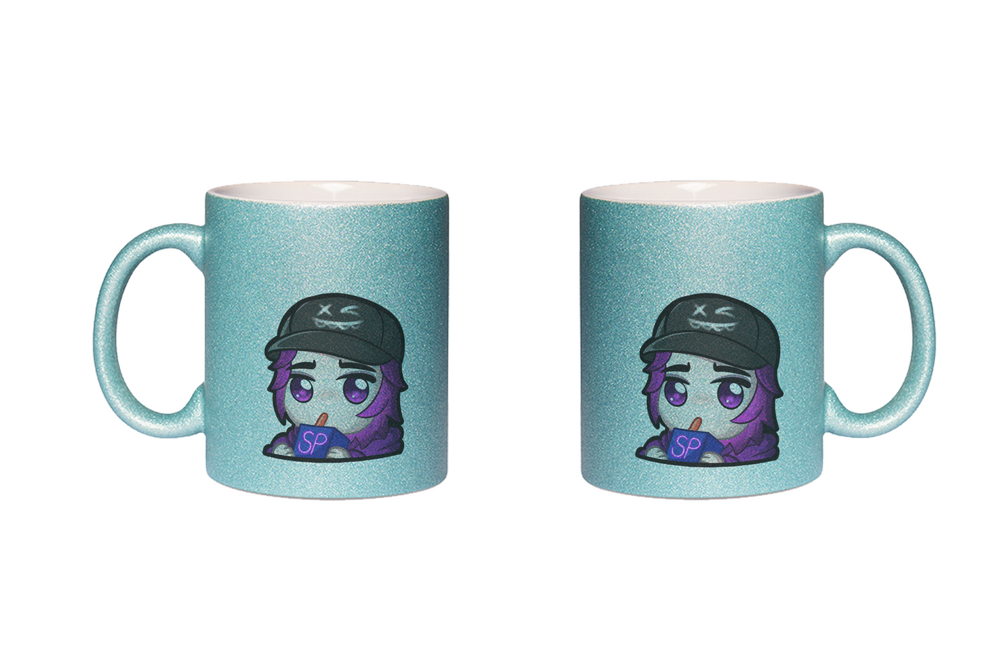 x3_kaspa Sip - Glitzertassen