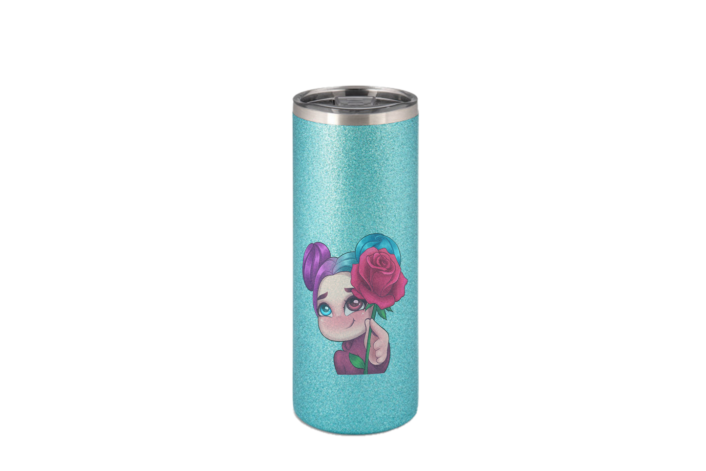 xLadyLikex Blume - Edelstahl Thermoflaschen / Thermobecher