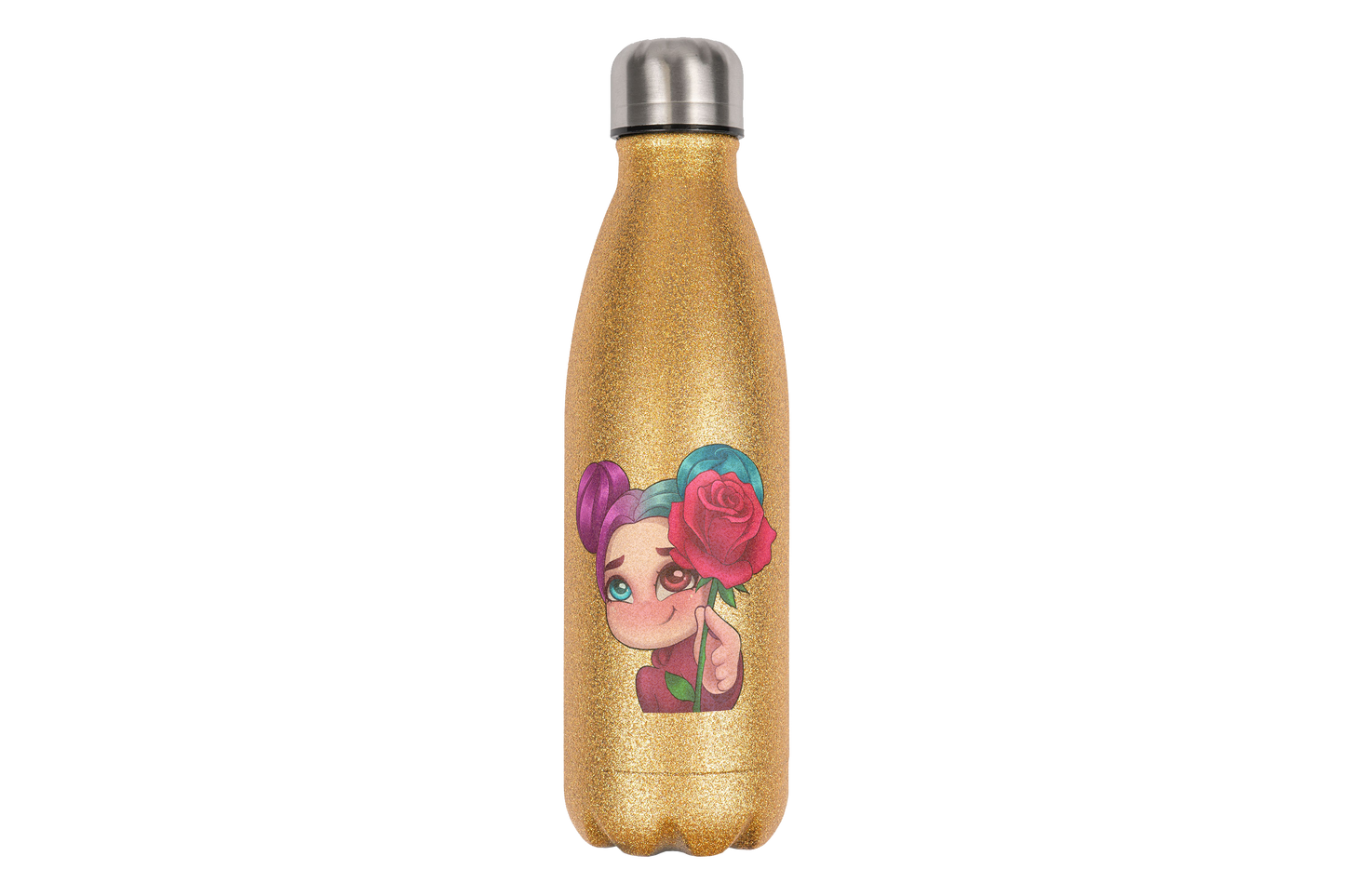 xLadyLikex Blume - Edelstahl Thermoflaschen / Thermobecher