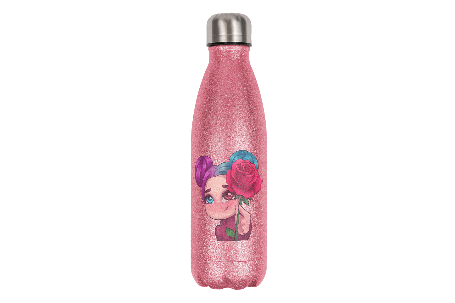 xLadyLikex Blume - Edelstahl Thermoflaschen / Thermobecher
