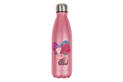 xLadyLikex Blume - Edelstahl Thermoflaschen / Thermobecher