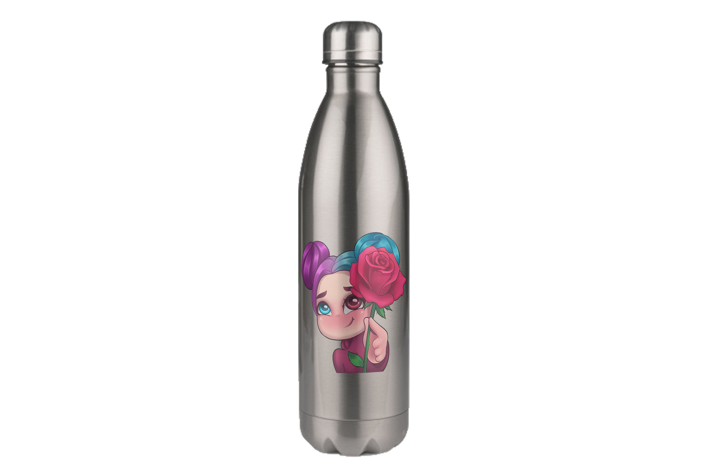 xLadyLikex Blume - Edelstahl Thermoflaschen / Thermobecher