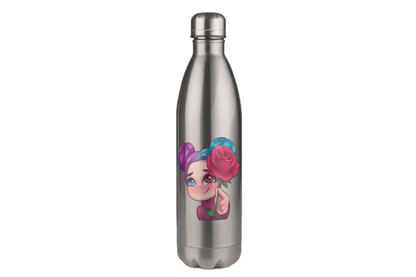 xLadyLikex Blume - Edelstahl Thermoflaschen / Thermobecher