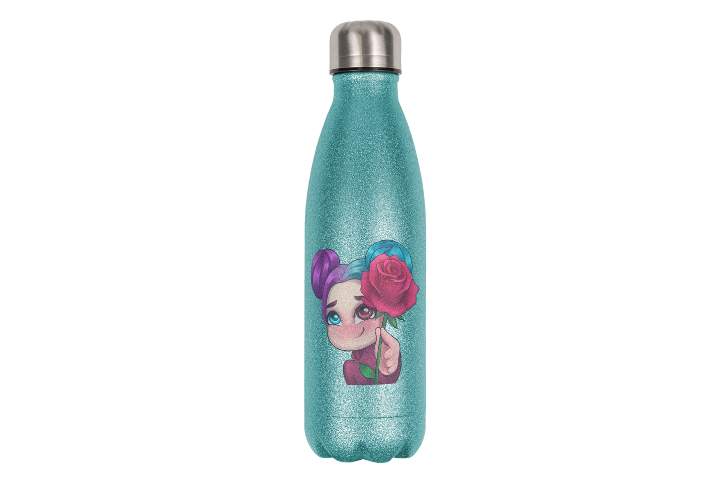 xLadyLikex Blume - Edelstahl Thermoflaschen / Thermobecher