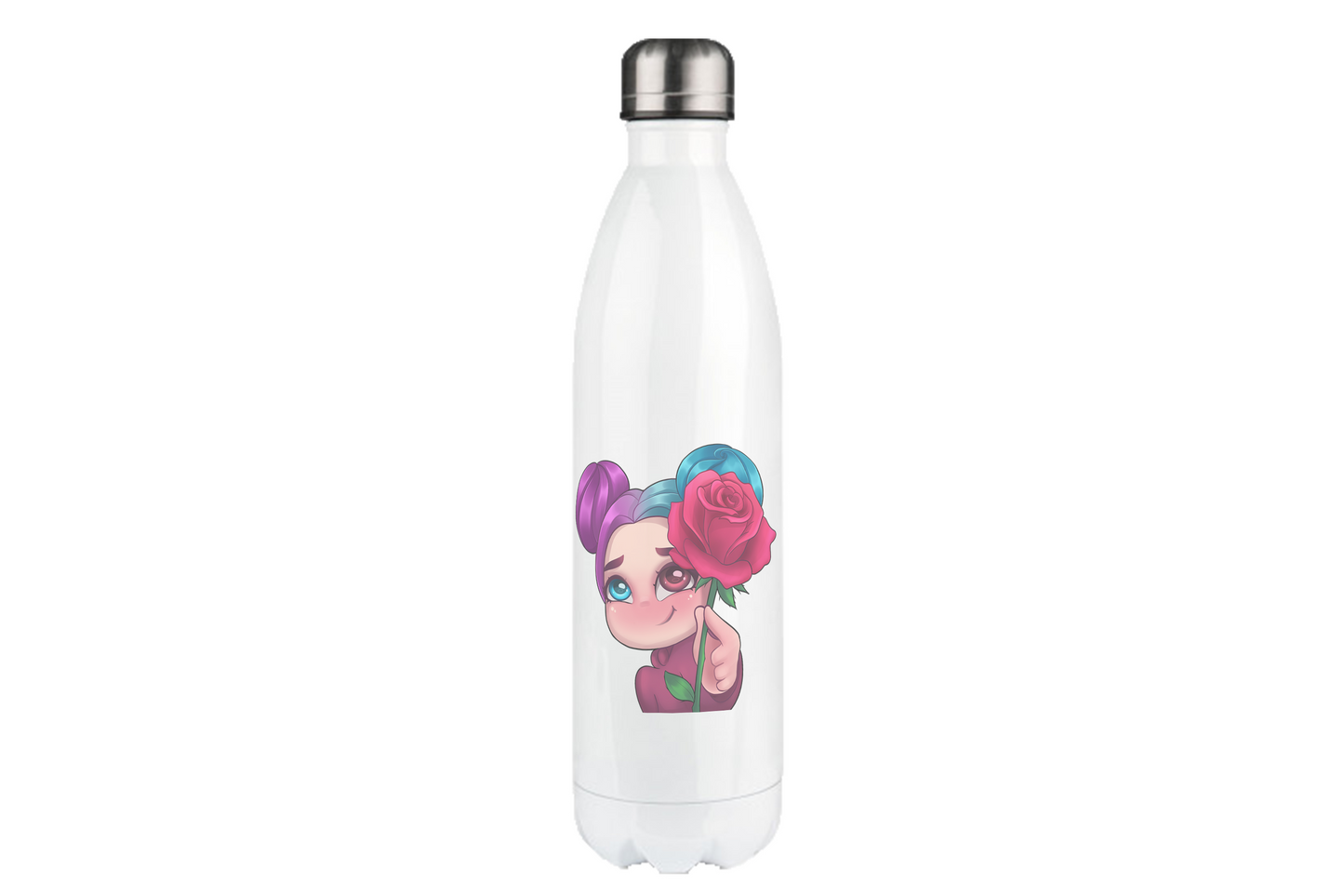 xLadyLikex Blume - Edelstahl Thermoflaschen / Thermobecher