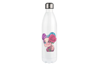 xLadyLikex Blume - Edelstahl Thermoflaschen / Thermobecher