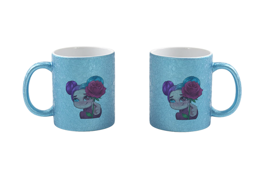 xLadyLikex Blume - CrackleFinish Tassen