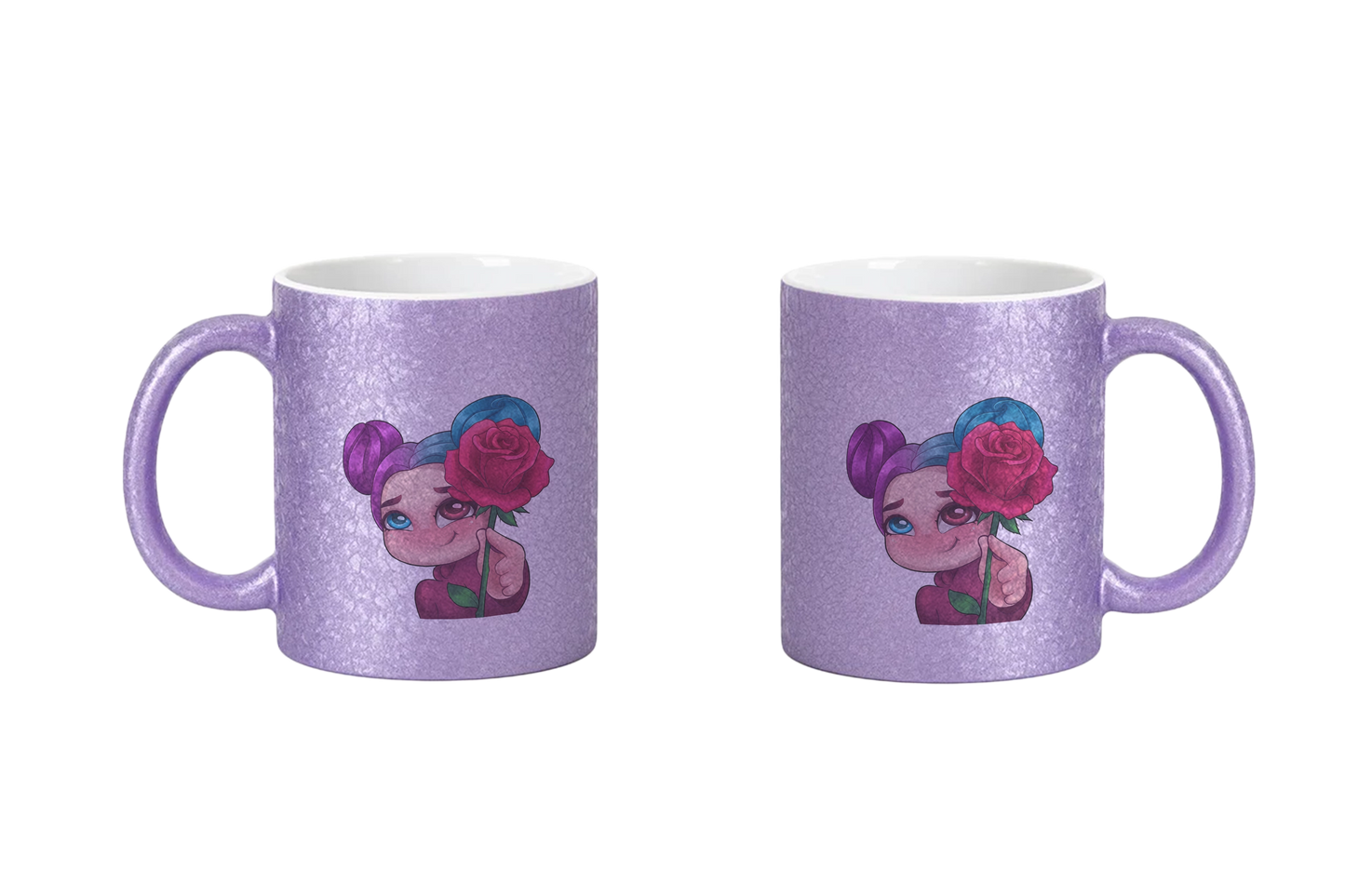 xLadyLikex Blume - CrackleFinish Tassen