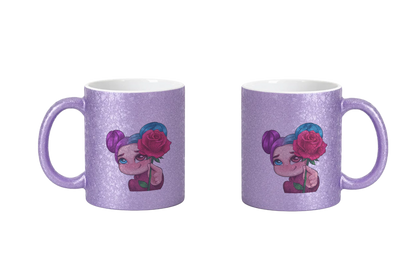 xLadyLikex Blume - CrackleFinish Tassen