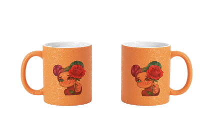 xLadyLikex Blume - CrackleFinish Tassen