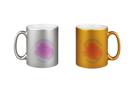 xLadyLikex Logo - Silber- und Goldtassen Bundle