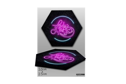 xLadyLikex Logo - StreamerPlates