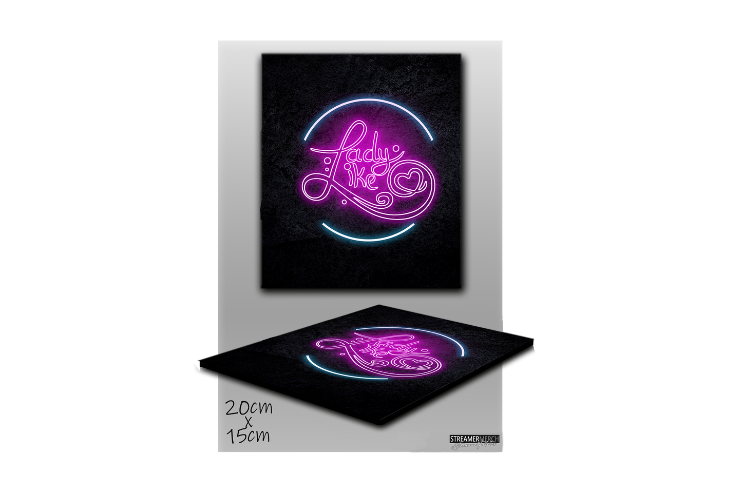 xLadyLikex Logo - StreamerPlates