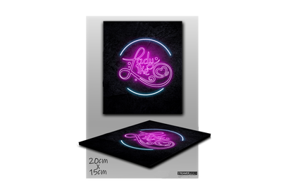 xLadyLikex Logo - StreamerPlates