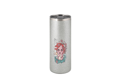 xMissSharkyx Kirschblüten - Edelstahl Thermoflaschen / Thermobecher