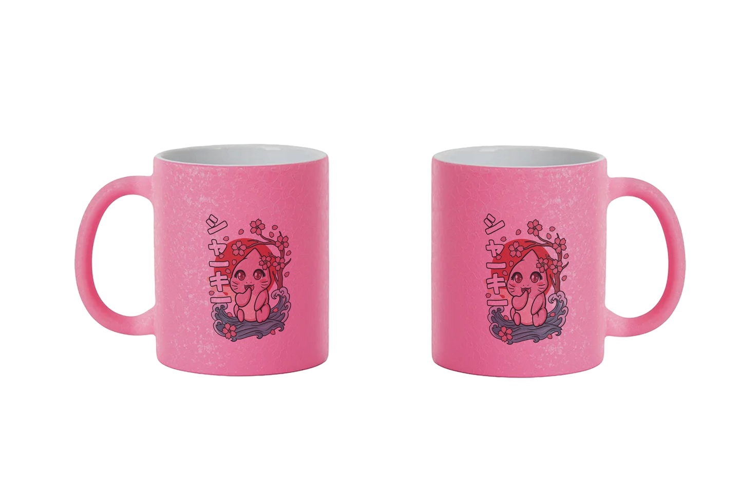 xMissSharkyx Kirschblüten - CrackleFinish Tassen