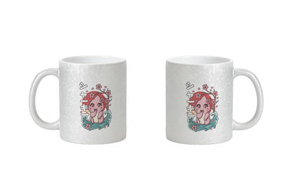 xMissSharkyx Kirschblüten - CrackleFinish Tassen